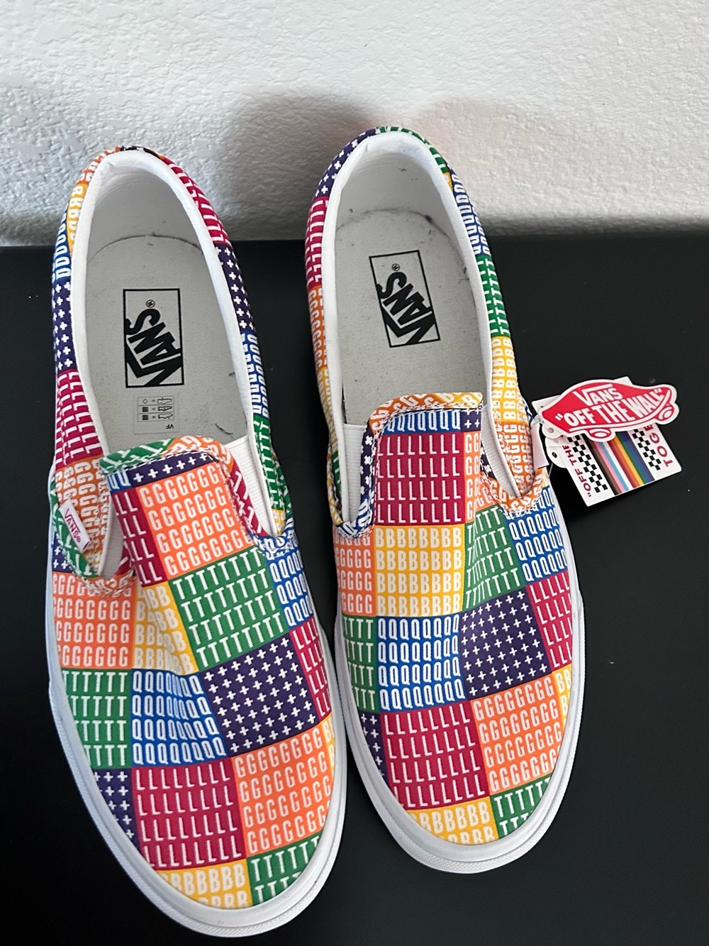 Vans Multicolor Patchwork Slip-On Sneakers